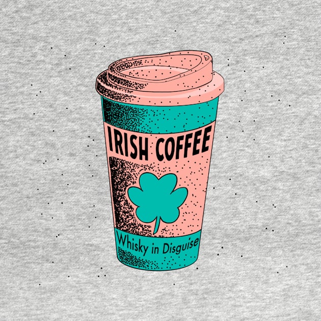 Irish Coffee Travel Mug by RoeArtwork